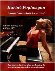Concert Pianist | Liszt Recital | New York | Isolation Concerts | Karine Poghosyan